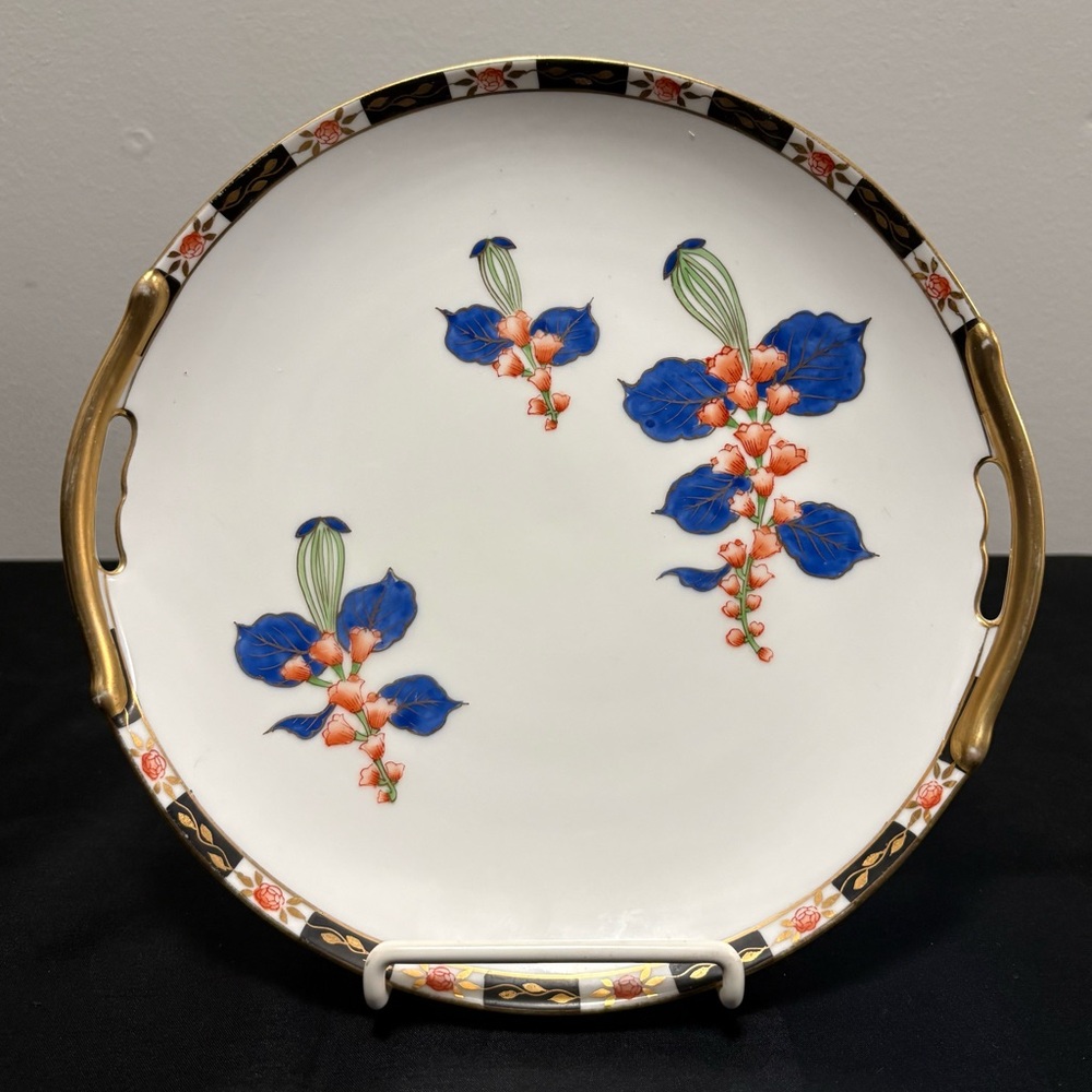 Meito Hand Painted China Plate